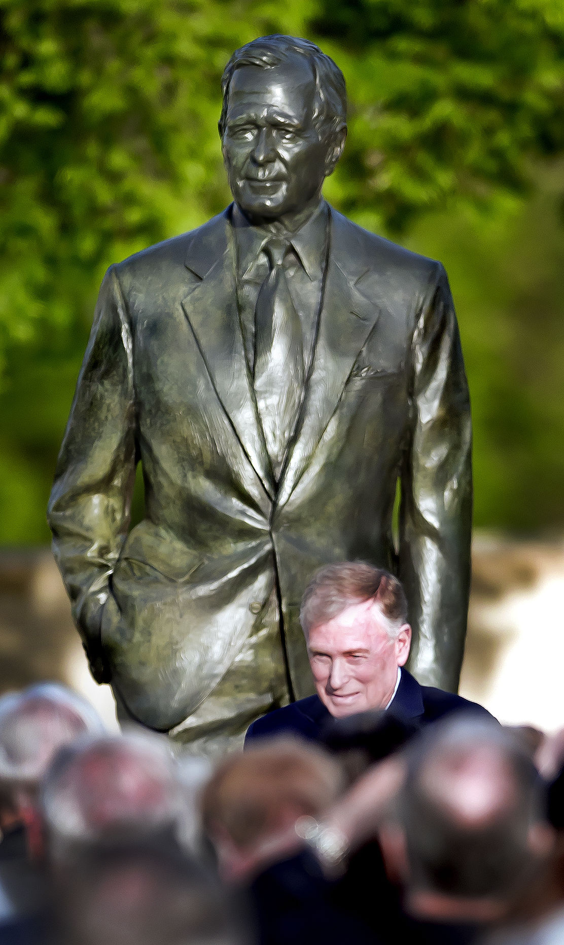George H.W. Bush through the years
